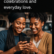Friends using eKasi together